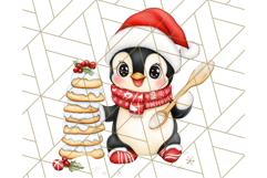 Christmas Baking Critters PNG Clipart, Cute Animals Holiday Product Image 5