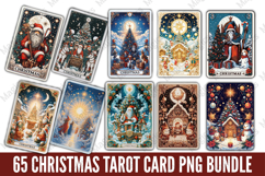 65 Christmas Tarot Card Png Bundle Product Image 1