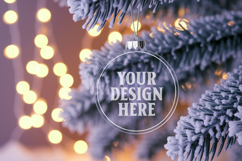 Acrylic Christmas Ornament Mockup , christmas ornament mocku Product Image 1