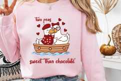 Valentine Goose Bunde 11 Png, Cute Lovely Goose Coquette Png Product Image 4