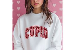 CUPID Canva Frame Varsity Valentine&#039;s Day Photo Frame Shirt Product Image 2
