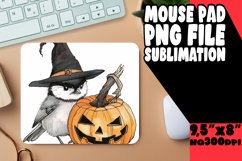 Watercolor Halloween Mouse Pad PNG Product Image 1