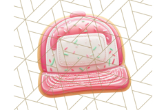 Baseball Cap Cookie Clipart PNG, Fun Hats in Cute Styles Png Product Image 5