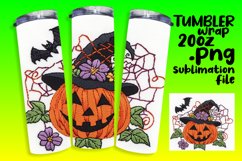TRENDY 20oz Sublimation Tumbler , Halloween Product Image 1