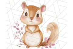 Pastel Pink Fairy Garden Clipart, Enchanted Cottagecore Png Product Image 5