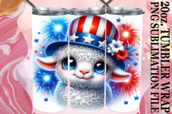 PRESENT OF LOVE 20oz TUMBLER WRAP, USA Animals Product Image 1