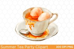 Summer Tea Party Clipart Product Image 1