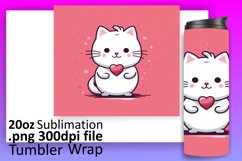 Hues of Meow: Pastel Tumbler Art Collection Product Image 1
