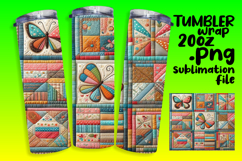 Custom 20oz Sublimation File , Patchwork Product Image 1