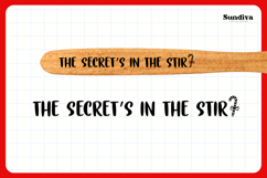 Christmas Wooden Spoon Handle Quotes SVG - In The Stir Product Image 3