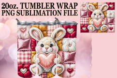 SWEET HARMONY 20oz TUMBLER WRAP, Valenines Animals Product Image 1