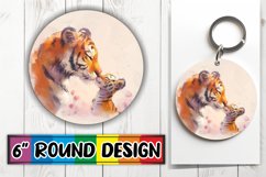 Elegant Watercolor Mom &amp; Baby Animal Accessories Product Image 1