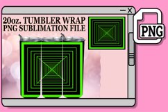 Neon Symphony: Sublimation Designs for 20oz Tumblers Product Image 1