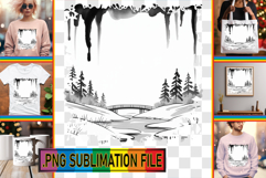 Playful TSHIRT Gift Ideas PNG, Winter Product Image 1