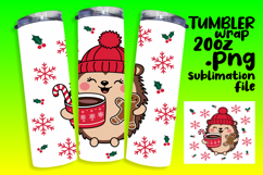 EYE-CATCHING 20oz Sublimation Tumbler , Christmas Product Image 1