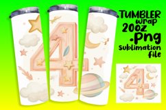 Celestial Splendor: Sublimation Designs 20oz Tumbler Product Image 1