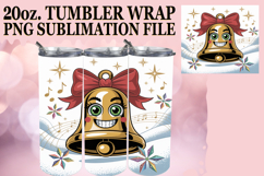 RADIANT ADVENTURE 20oz TUMBLER WRAP, Cute Christmas Product Image 1