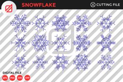 Snowflake Bundle Cutting File Product Image 1