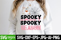 Spooky Season SVG Cut File, Spooky Season SVG Design PNG Product Image 1