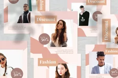 Fashion Sale Puzzle Instagram Social Media Template Product Image 2