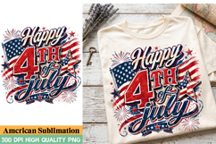 Happy 4th of July Sublimation Design,4th of July PNG Product Image 1