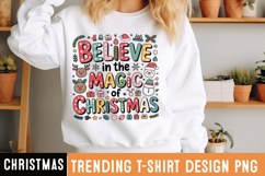 Believe in the Magic of Christmas SVG Cut File,Christmas SVG Product Image 1
