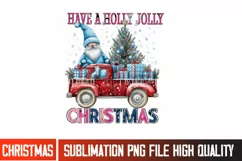 Have a Holly Jolly Christmas Sublimation,Christmas PNG 