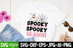 Spooky Season SVG Cut File, Spooky Season SVG Design PNG Product Image 2