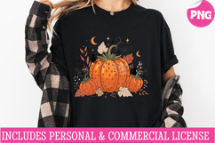 Pumpkin Boho vector Design,Pumpkin,Pumpkin PNG ,Autumn PNG Product Image 3