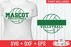Volleyball SVG | Volleyball Template 0026 | Shirt Design Product Image 1