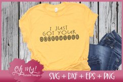 I Just Got Your Doorbuster - SVG DXF EPS PNG Cutting File Product Image 2