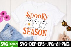 Spooky Season SVG Cut File, Spooky Season SVG Design PNG Product Image 1