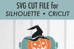 Trick or Treat - Truck - Halloween - Jack o Lantern SVG Product Image 3