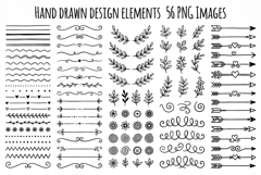 Hand Drawn Page Dividers and Flourishes Product Image 1