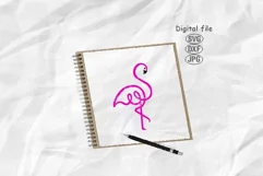 Flamingo Svg, Flamingo Cut File, Flamingo Silhouette Product Image 1