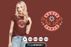 Woman Power Hand Drawn Lettering for T-Shirt Design Product Image 1