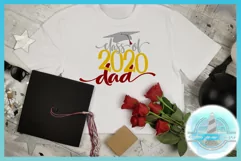 Graduation Class of 2020 Proud Dad SVG Dxf Eps Png PDF Files Product Image 3