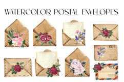 Watercolor mail envelopes png Product Image 1