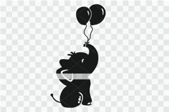 Baby elephant svg, cute elephant, baby shower cut file Product Image 2