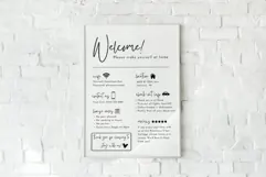 Welcome Sign for Airbnb Hosts Product Image 1