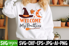 Welcome my Pretties Svg Design,Halloween Svg design Product Image 3