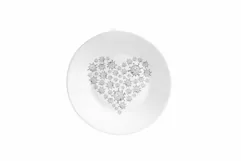 Quarantine Valentine heart clipart. Stop covid, stay home Product Image 5