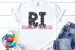 Rhode Island Mandala - A State SVG Cut File Product Image 1