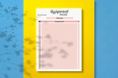 Monthly Assignment Tracker PDF, KDP INTERIOR Product Image 2