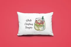 Christmas Cocktail Sublimation Design PNG, Sangria PNG Product Image 4