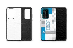 Huawei P40 Pro 2020 2d Rubber Flex Case Design Mockup Product Image 1