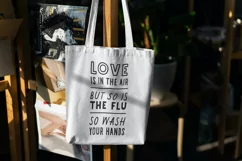 Love Is In The Air SVG | Wash Your Hands Cut File Product Image 3