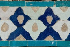 Asian old ceramic mosaic Product Image 1