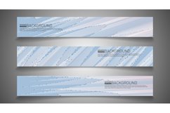 Set banner background for your design. vector graphic design Product Image 1