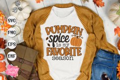 Pumpkin Spice Svg, Fall Quote Svg, Fall Svg, Autumn Svg Product Image 1